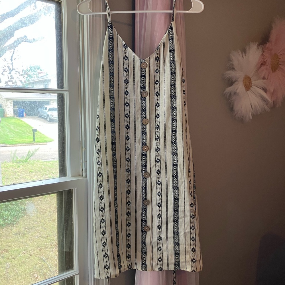 As U Wish Dress with Tie NWT